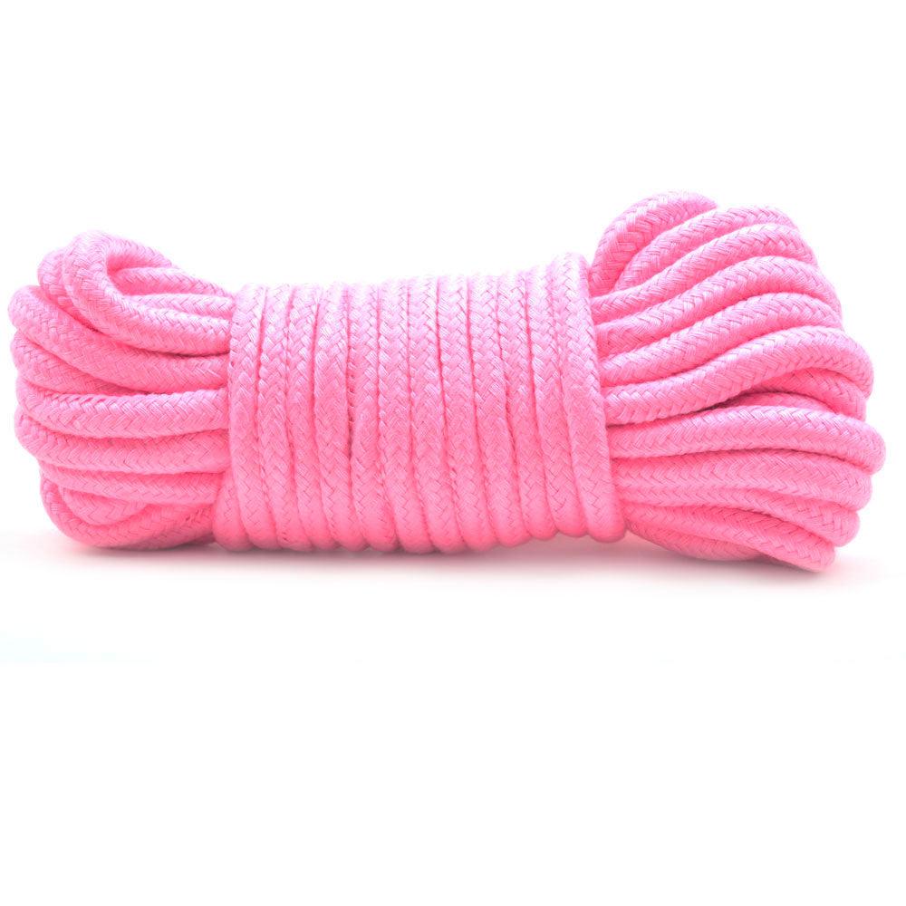 10 Metres Cotton Bondage Rope Pink