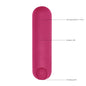 10 speed Rechargeable Bullet Pink