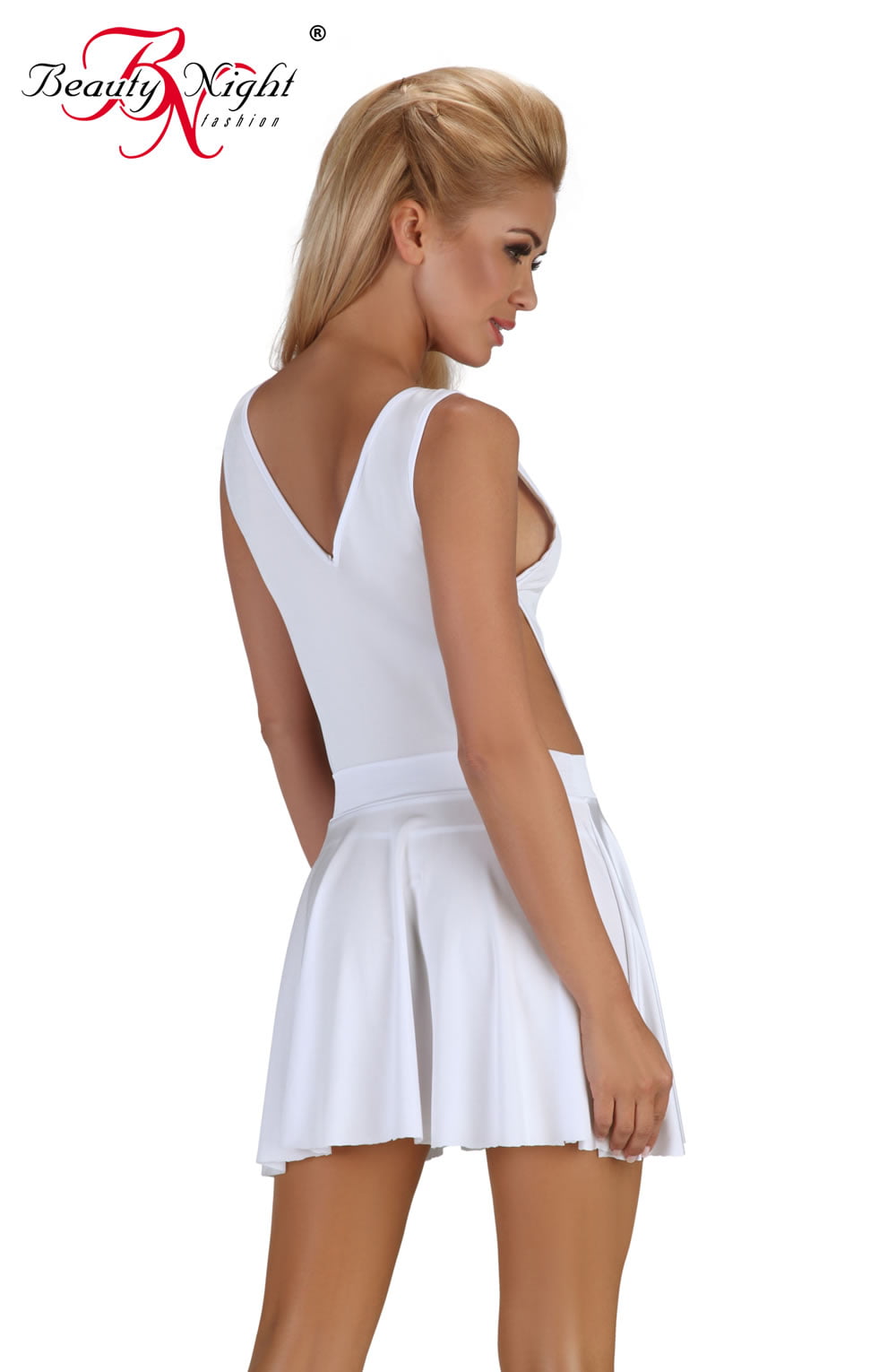 Beauty Night Bn6427 Severine White Dress