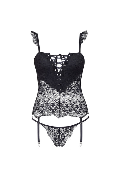 Beauty Night Bn6682 Alena Corset Black