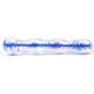 Blue Wavy Glass Dildo