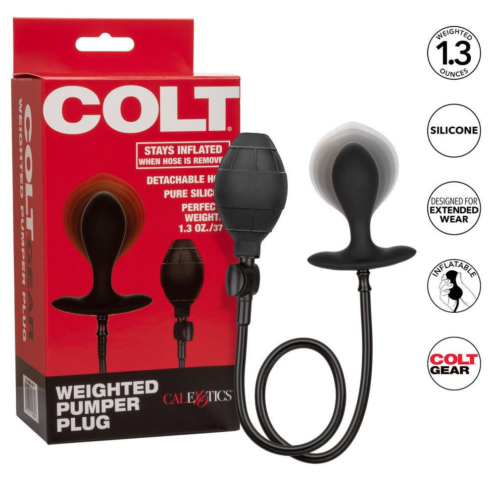 Colt Weighted Plumper Inflatable Butt Plug