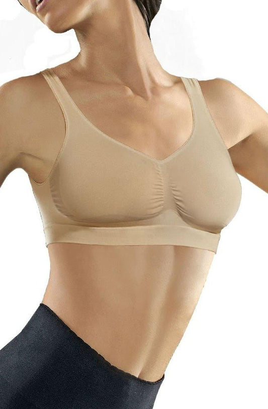 Control Body 110621 Medium Compression Push Up Bra Skin