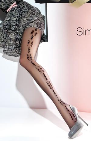 Gabriella Fantasia Simona 368 Tights Black