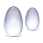 Glass Yoni Eggs 2 Piece Set