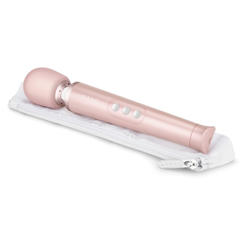 Le Wand Petite Gold Travel Rechargeable Wand