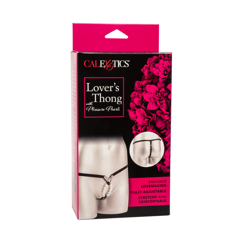 Lovers Thong With Pleasure Pearls