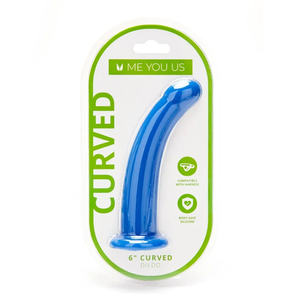 Me You Us 6 Inch Curved Silicone Dildo