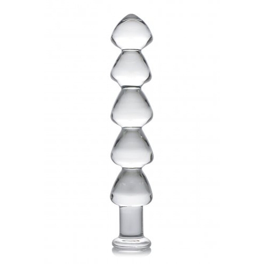 Master Series Drops Anal Links Glass Dildo