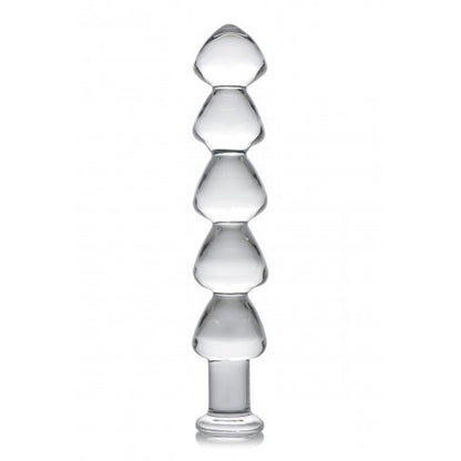 Master Series Drops Anal Links Glass Dildo