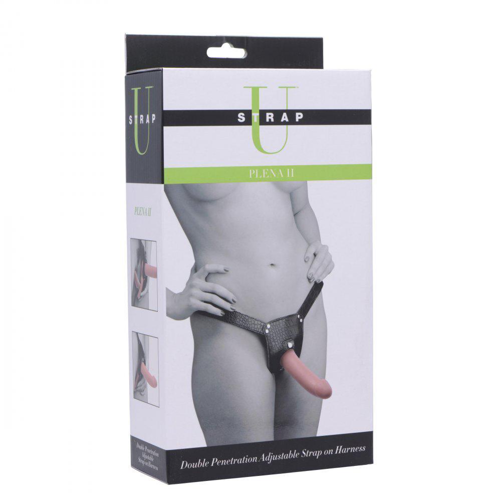 Plena II Double Penetration Strap On