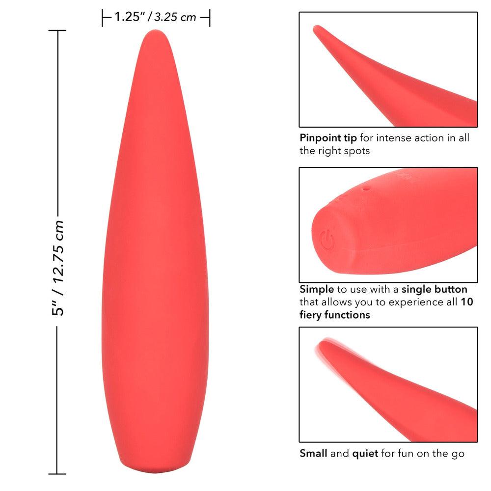 Red Hot Ember Rechargeable Vibrator