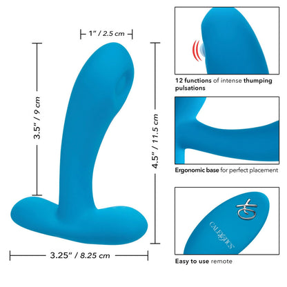 Remote Controlled Pulsing Pleaser Vibrator