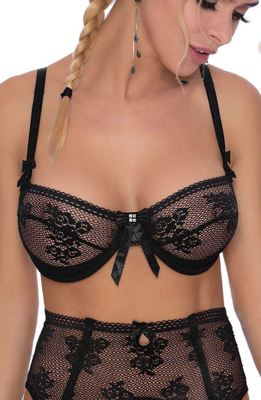 Roza Euterpe Black Bra