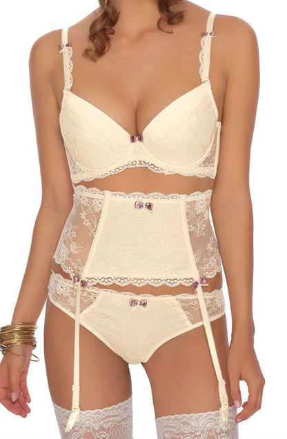 Roza Fifi Push Up Bra Ivory