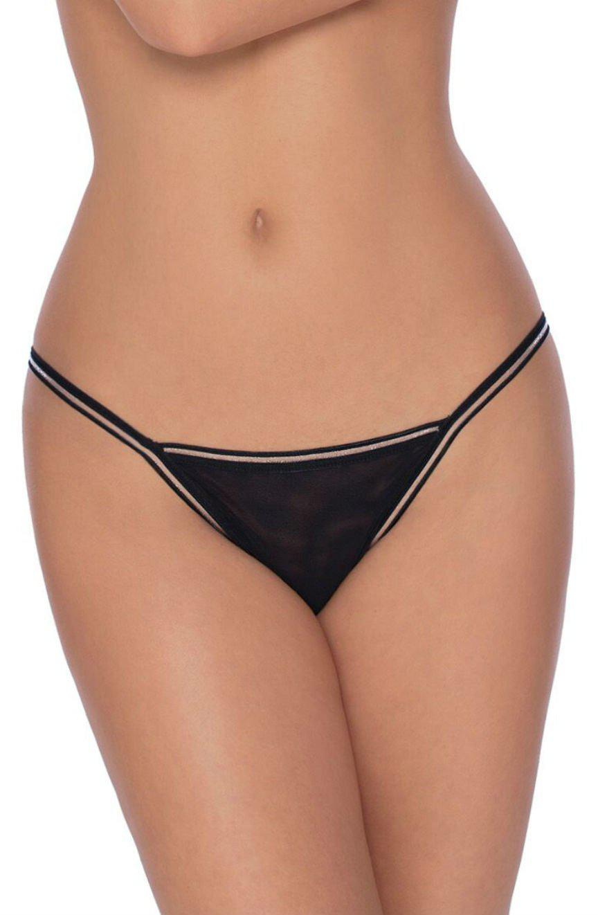 Roza Fiona Thong Black