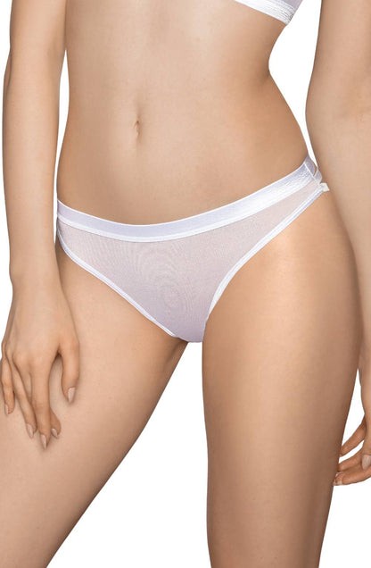 Roza Lisbet White Thong