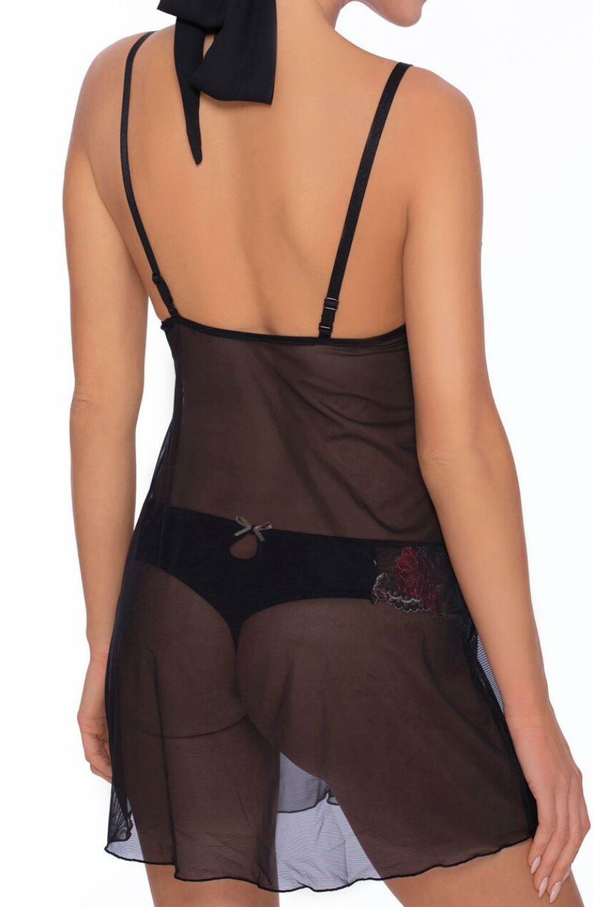 Roza Natali Chemise Black