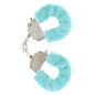 ToyJoy Furry Fun Wrist Cuffs Aqua