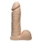 VacULock 8 Inch Realistic Cock Attachment Flesh Pink