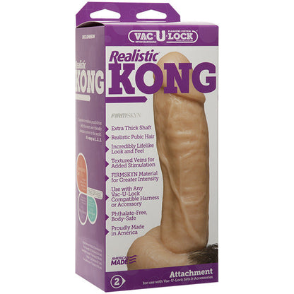 VacULock Kong Realistic Dildo Attachment