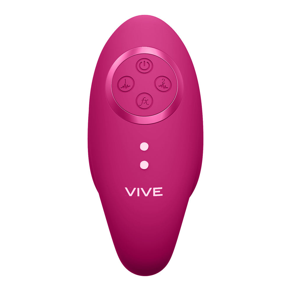 Vive Aika Pulse Wave And Vibrating Love Egg Pink