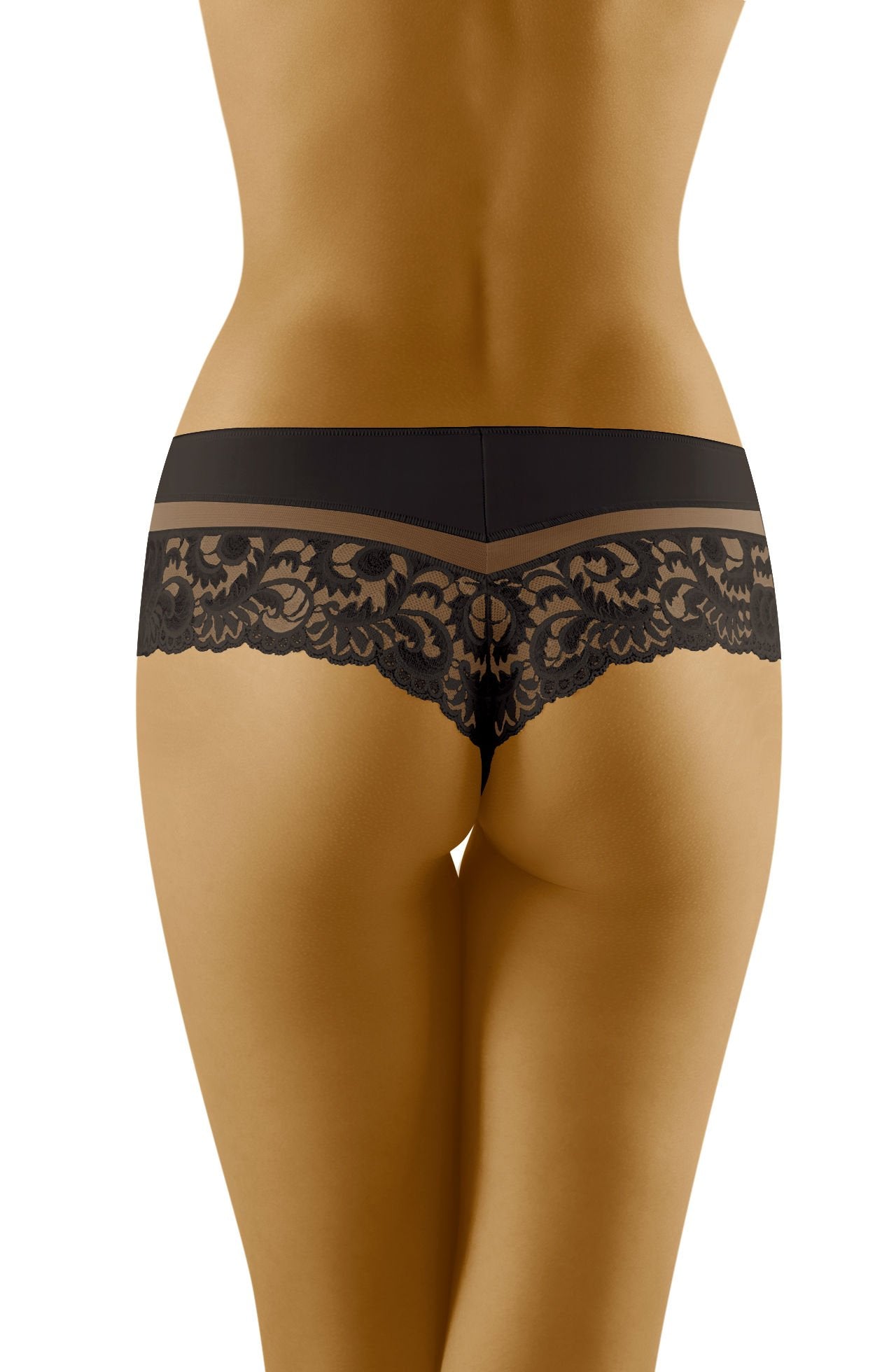 Wolbar Cantata Black  Thong  Shorts