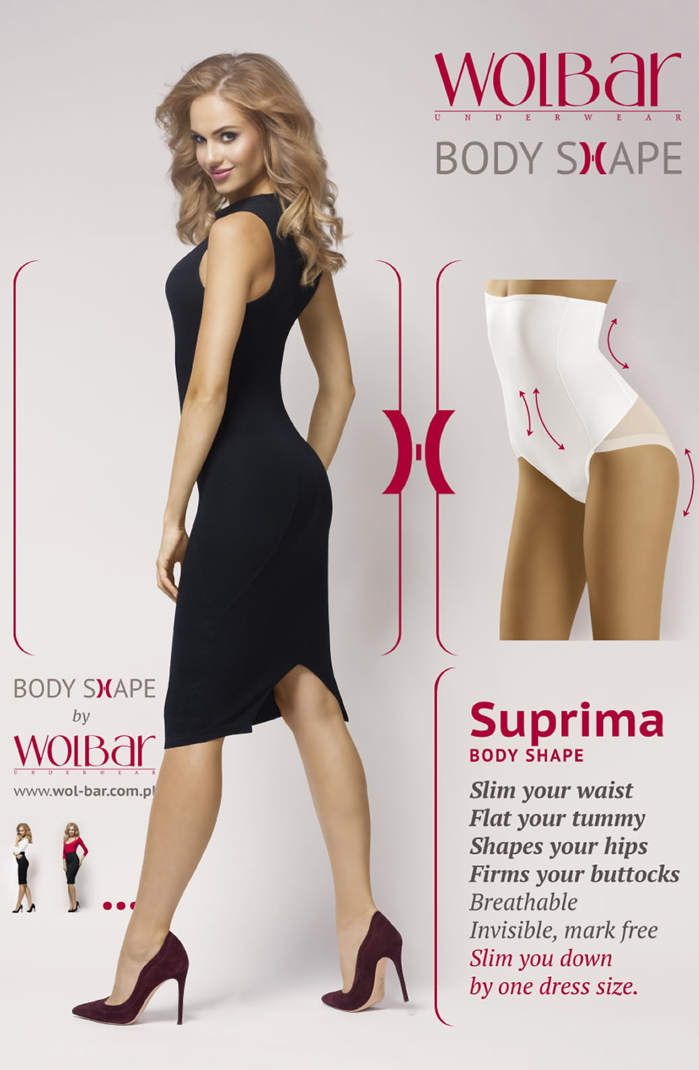 Wolbar Suprima Black Shaping Brief