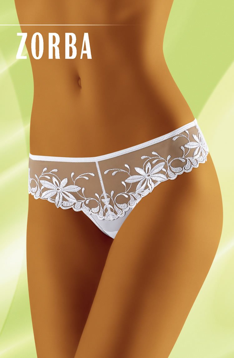 Wolbar Zorba White  Thong