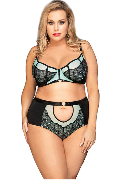 Yesx Yx830Q Blue Bra Set