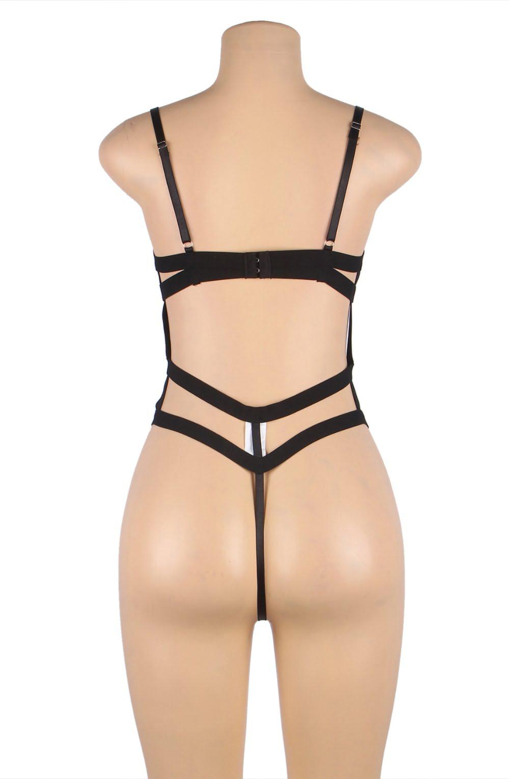 Yesx Yx844 Bodysuit Black