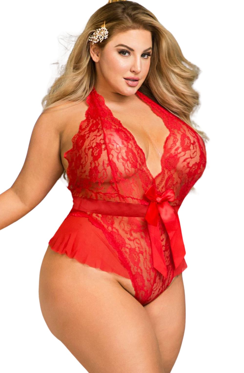 Yesx Yx856Q Hot Red Teddy