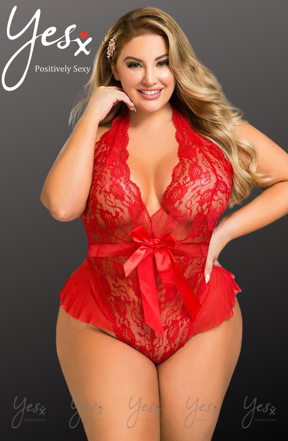 Yesx Yx856Q Hot Red Teddy