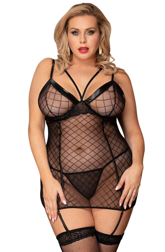 Yesx Yx954Q Black Chemise